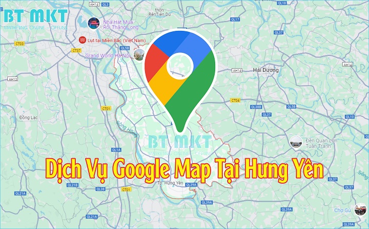 Dịch Vụ Google Map tại hưng yên