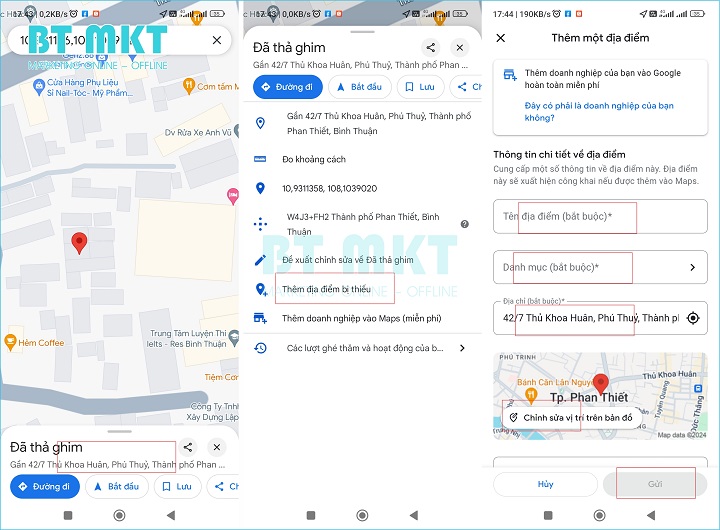 cách tạo trang google map bằng điện thoại| BT marketing