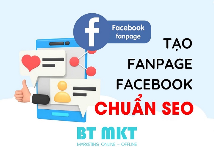 Dịch vụ tạo Trang Fanpage chuẩn SEO giá rẻ