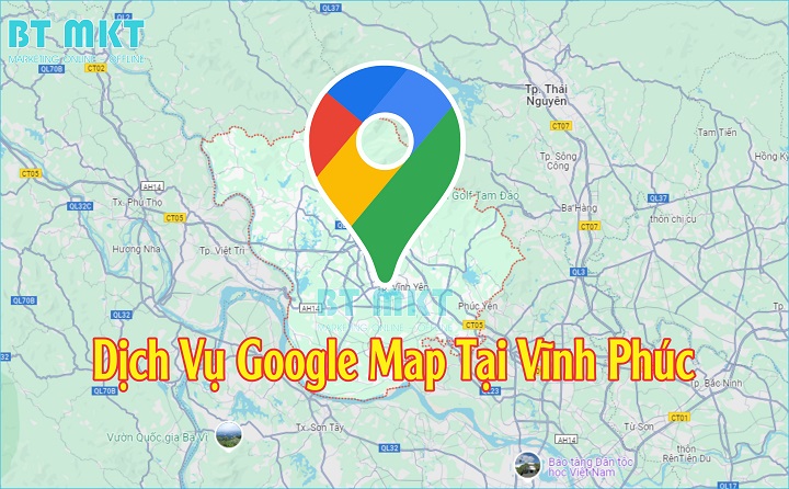 Dịch Vụ Google Map tại Vĩnh Phúc