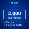 2000 like follow fanpage facebook