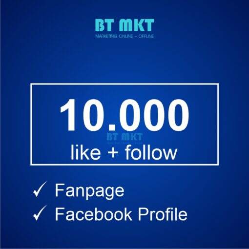 10000 like follow fanpage facebook
