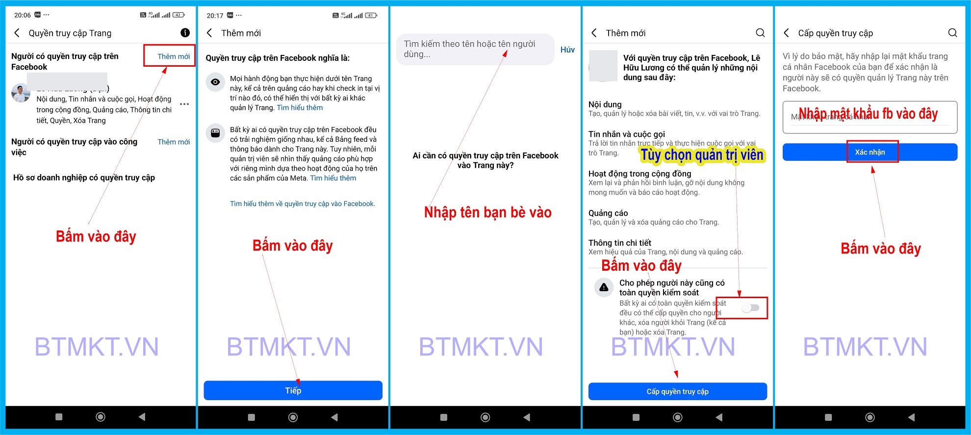 Cách thêm quản trị viên Fanpage (hình 2)