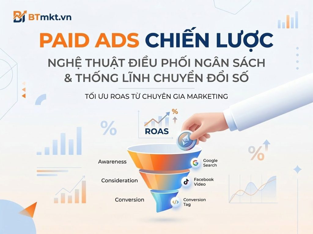 Paid Ads Chiến Lược: Nghệ Thuật Điều Phối Ngân Sách Và Thống Lĩnh Chuyển Đổi Số 1 Paid Ads Chiến Lược - Nghệ Thuật Điều Phối Ngân Sách Và Thống Lĩnh Chuyển Đổi Số
