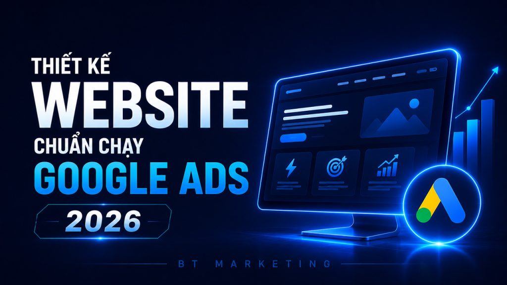 Thiết kế Website Chuẩn Chạy Google Ads 2026