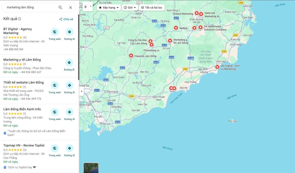 Dịch Vụ Tạo & Xác Minh Google Maps Doanh Nghiệp