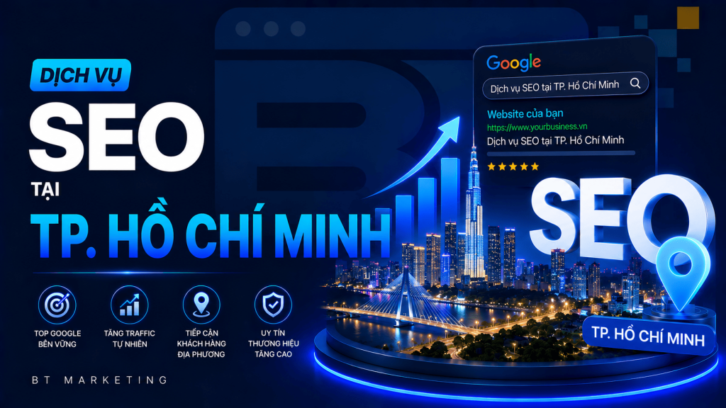 Dịch Vụ SEO Tại Hồ Chí Minh - SEO Top Google Hiệu Quả 1 Dịch Vụ SEO Tại Hồ Chí Minh