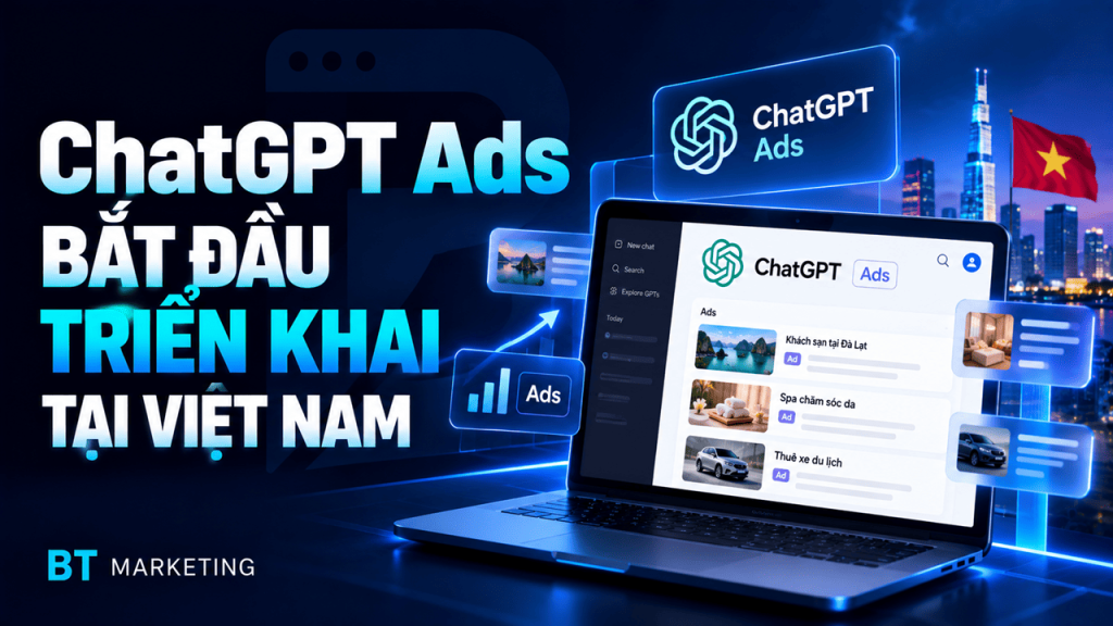 ChatGPT Ads bắt đầu triển khai tại Việt Nam