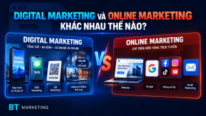 Digital Marketing Và Online Marketing Khác Nhau Thế Nào